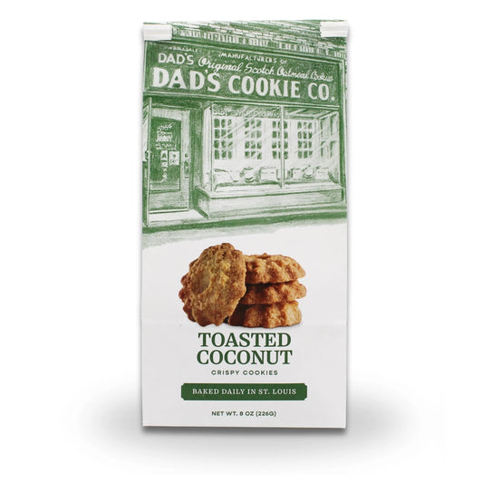 Toasted Coconut Crispy Cookies