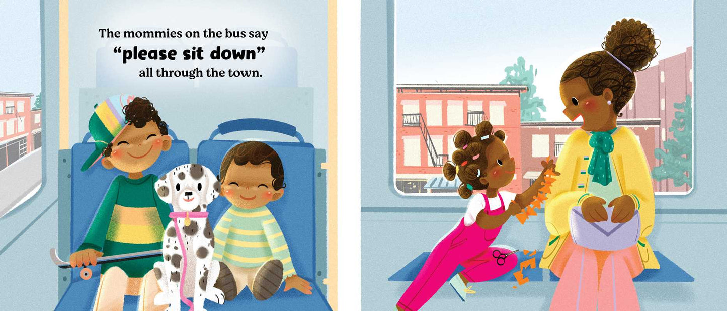Mommies on the Bus Board Book