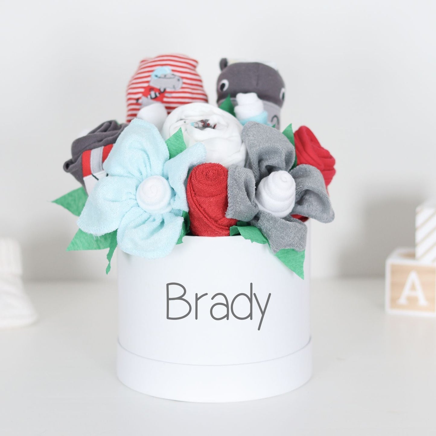 Football Friends Baby Boy Bouquet Gift Set
