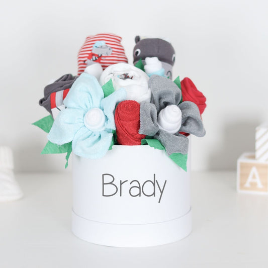 Football Friends Baby Boy Bouquet Gift Set