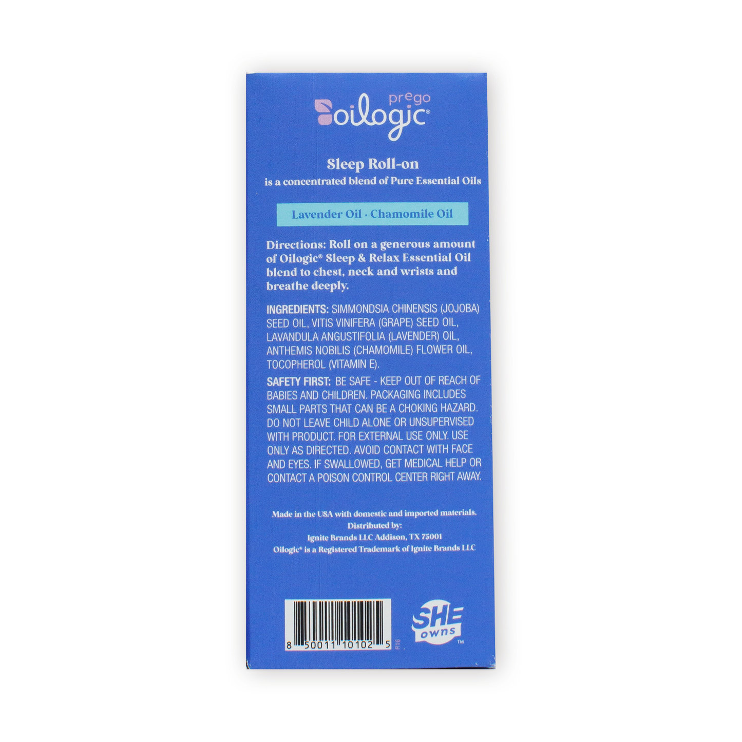 Prego Sleep Essential Oil Roll-On