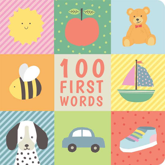 100 First Words Board Book