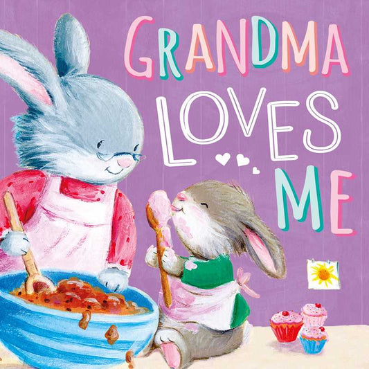 Grandma Loves Me Board Book