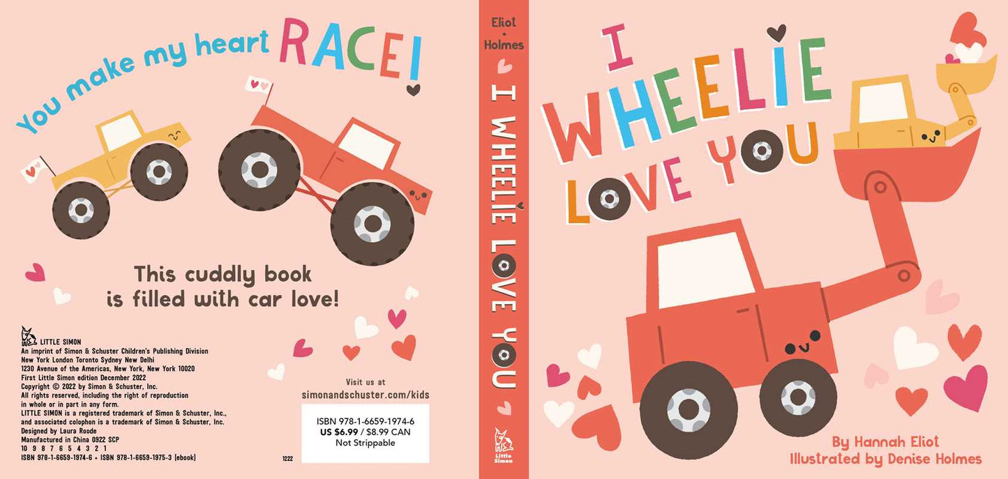 I Wheelie Love You Board Book
