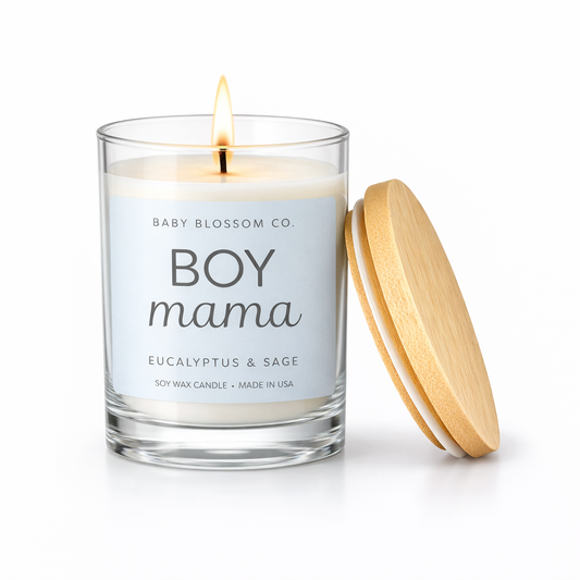 Boy Mama Candle