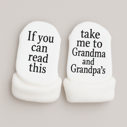 Take Me to Grandma and Grandpa's Socks
