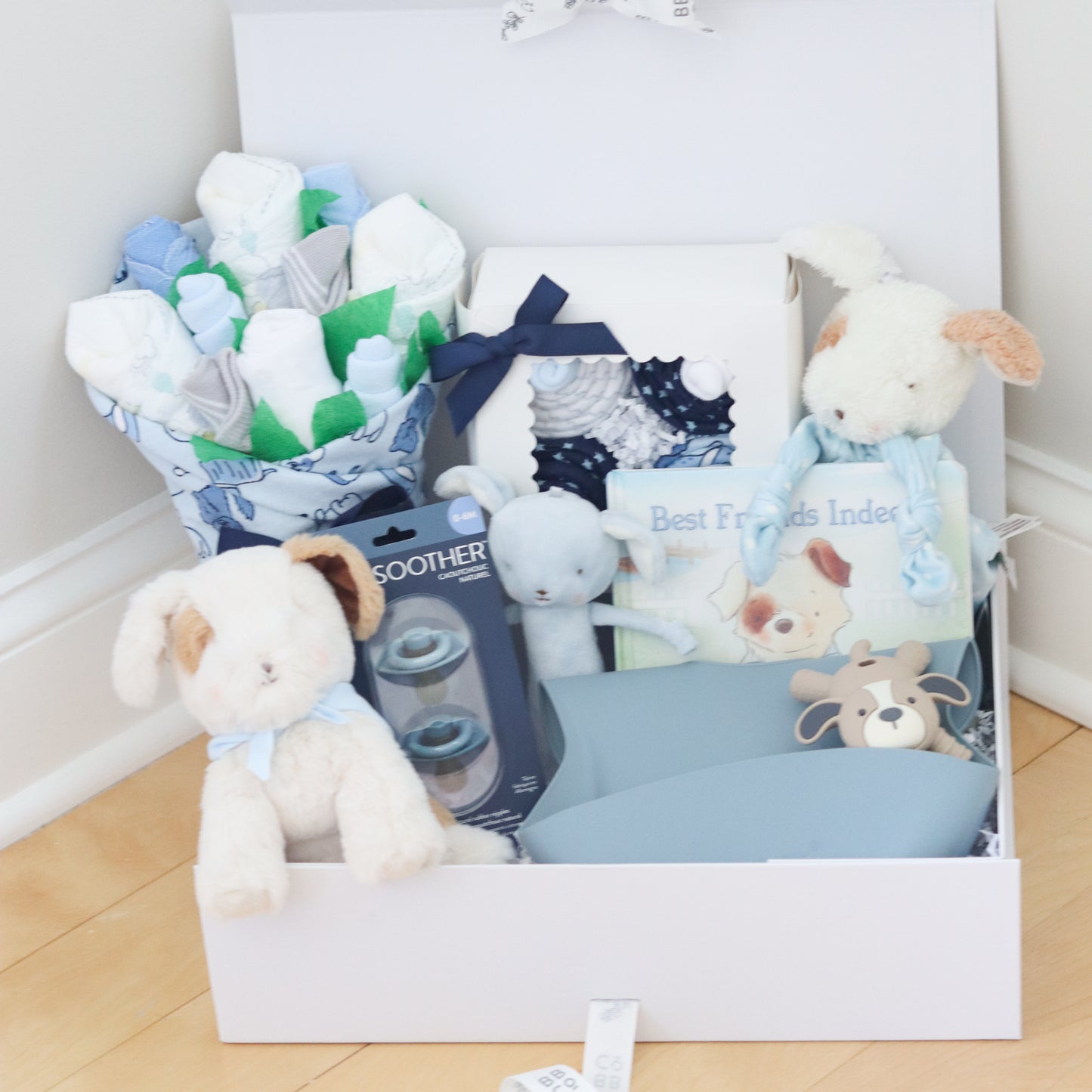 Baby Boy Puppy Gift Box Collection