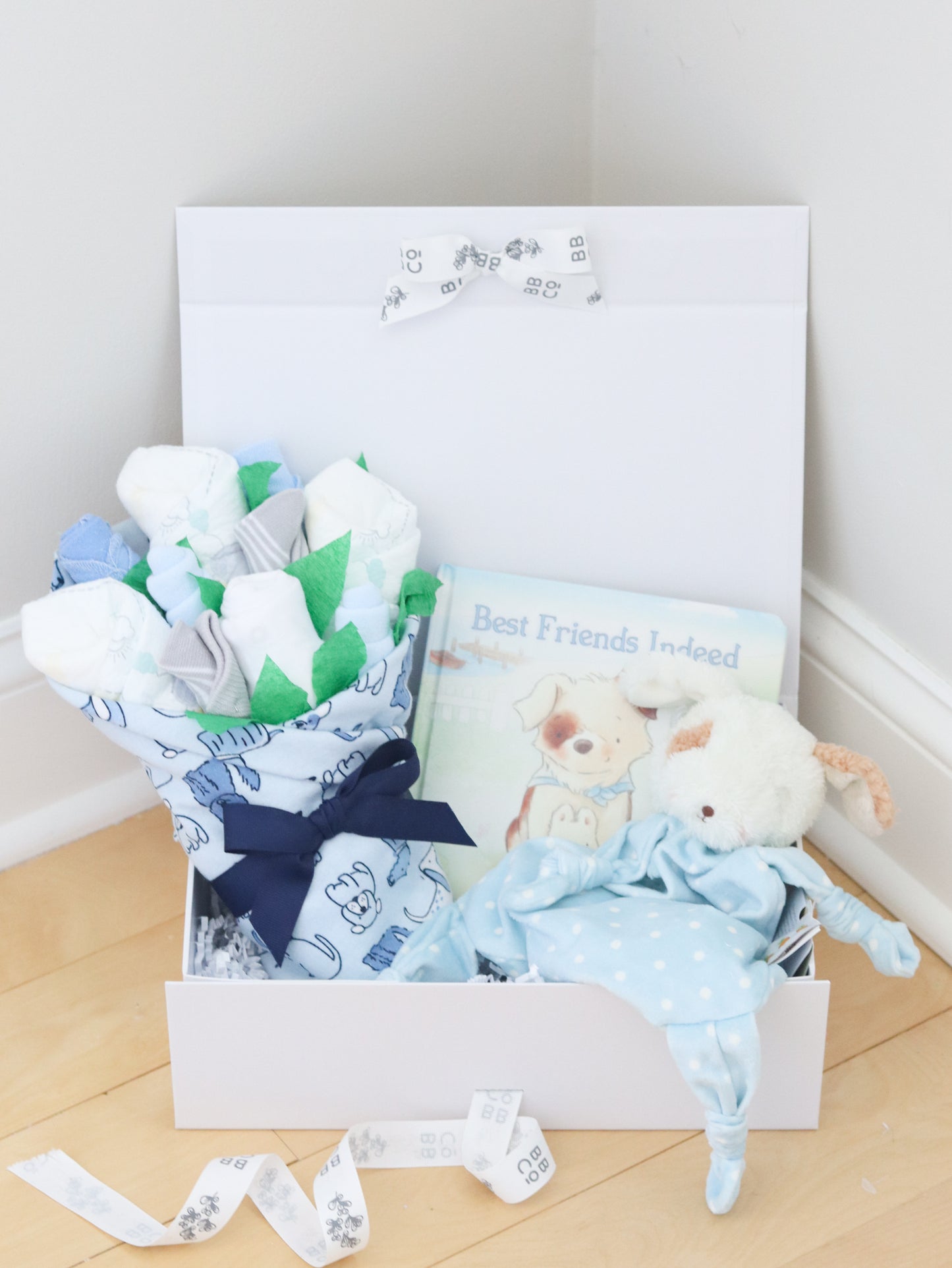 Baby Boy Puppy Gift Box Collection