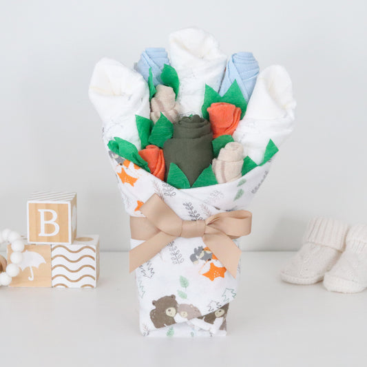 Woodland Friends Baby Boy Gift Set