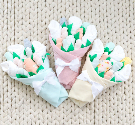 Wildflower Garden Baby Gift Bouquet Collection