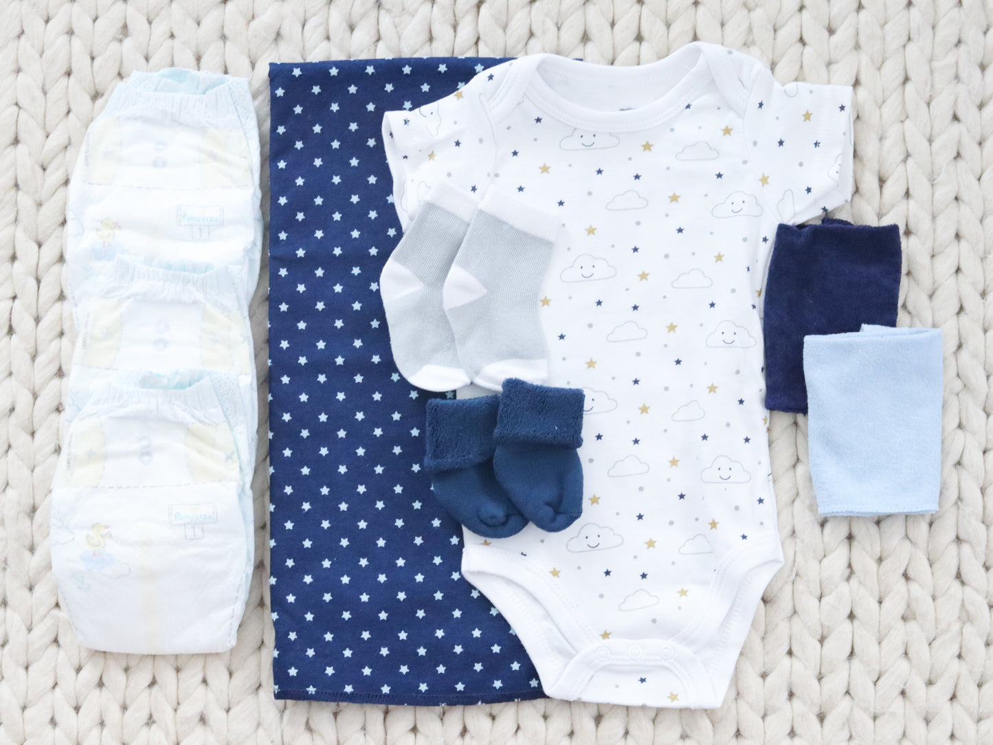 Starry Nights Baby Boy Gift Set