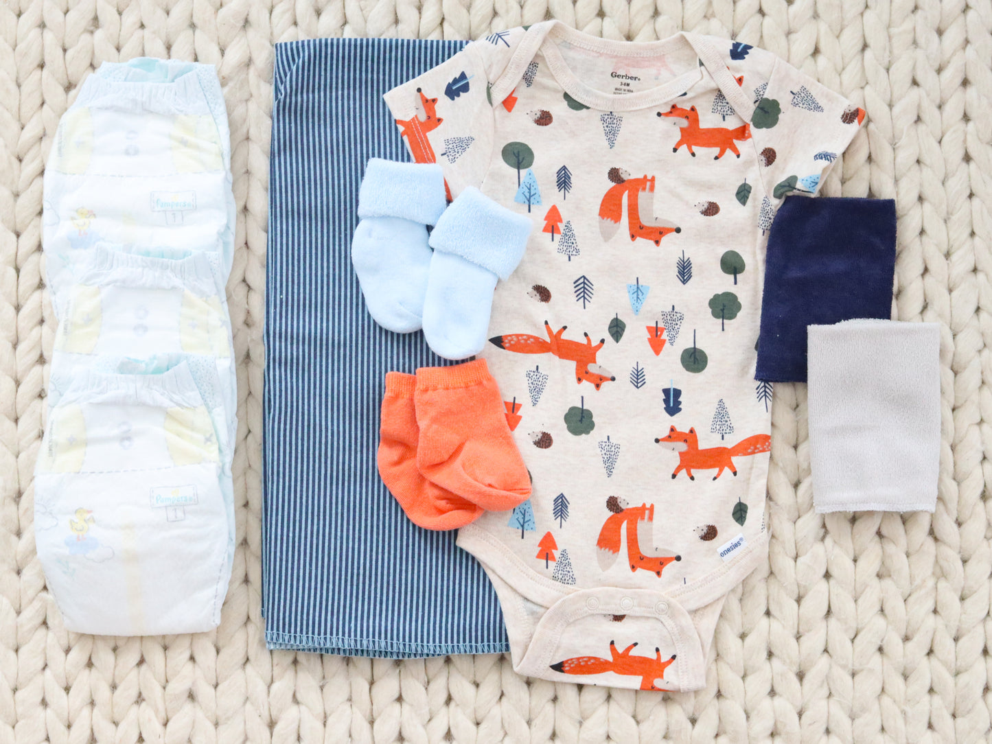 Fox Baby Boy Gift Set