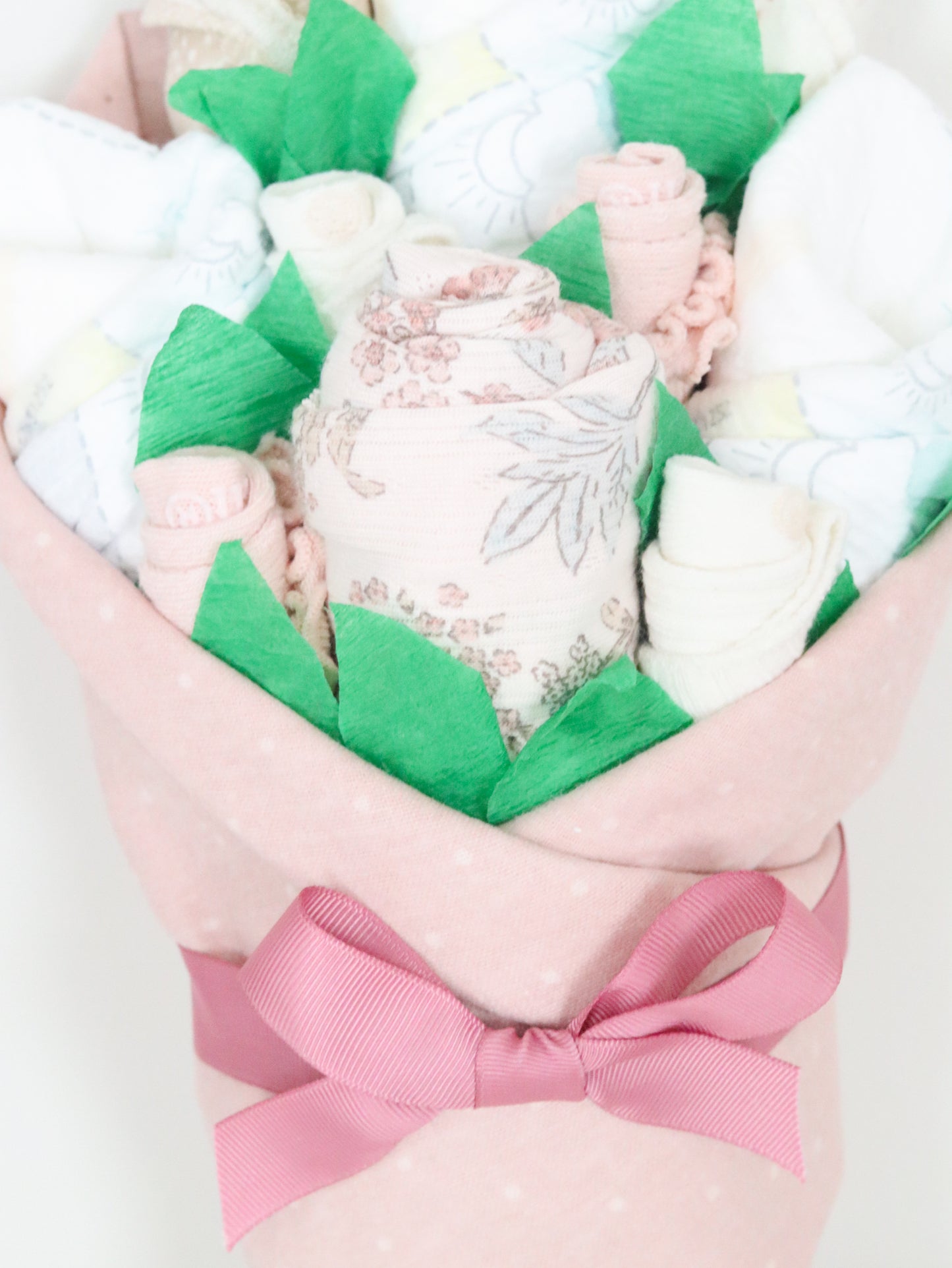 Heirloom Garden Baby Girl Gift Bouquets