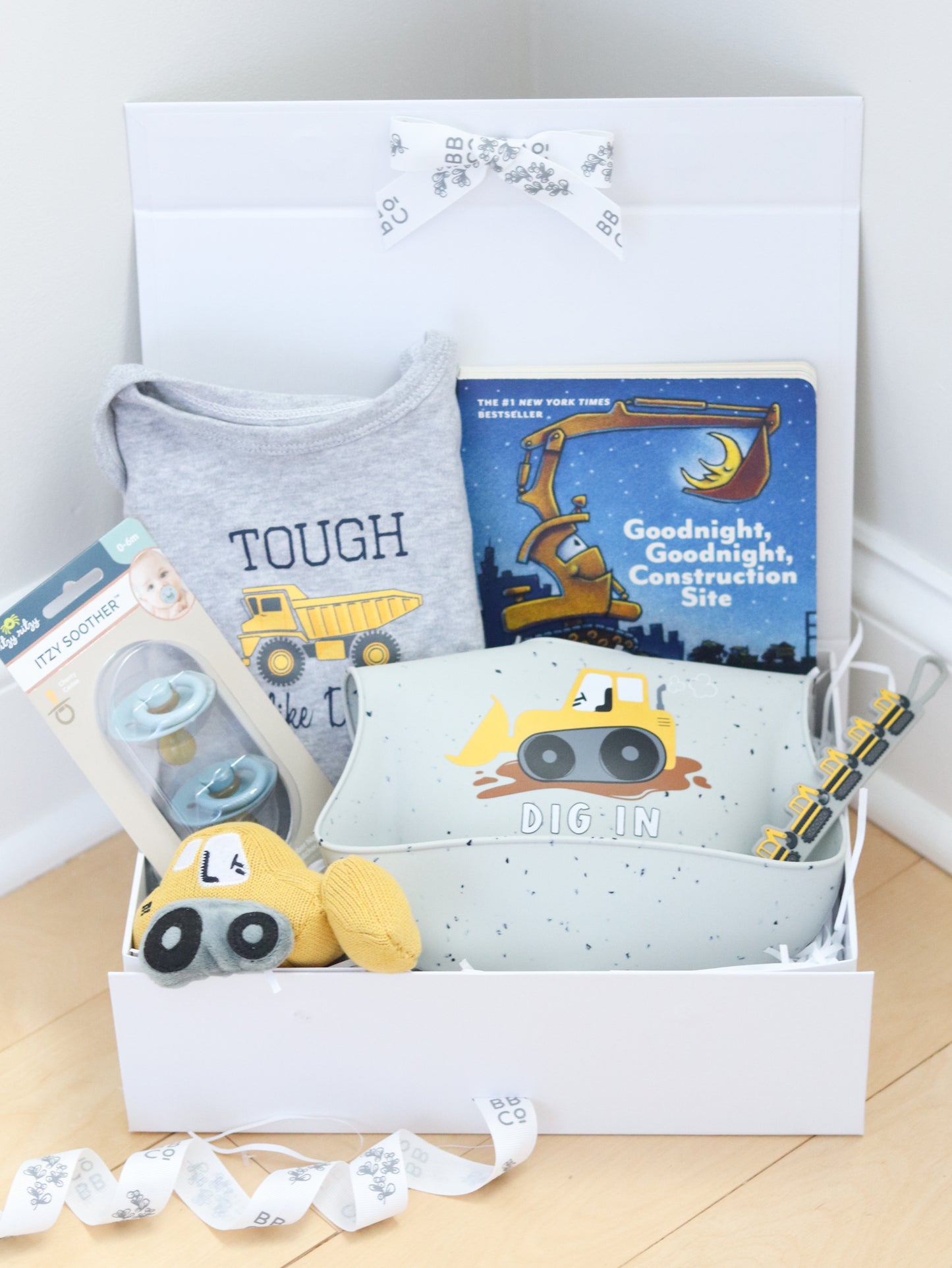 Construction Baby Gift Box