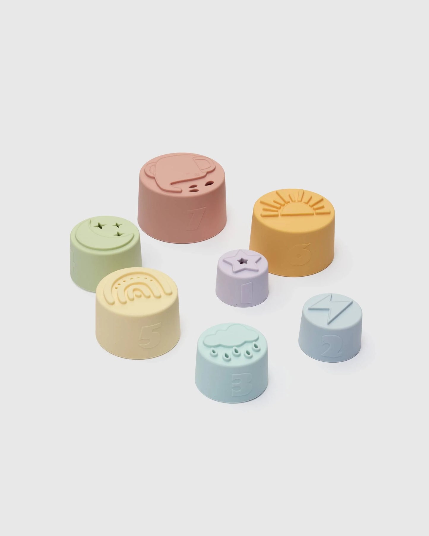 Silicone Stacking Cups