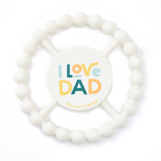 I Love Dad Silicone Teether