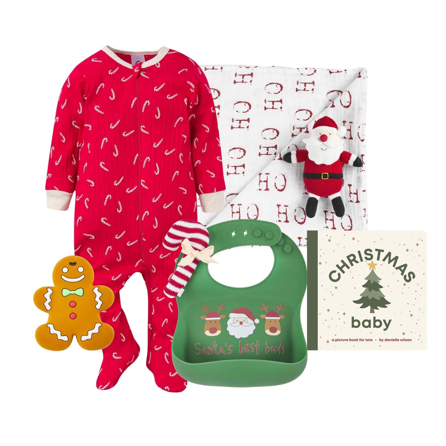 Baby's First Christmas Gift Box - Candy Cane