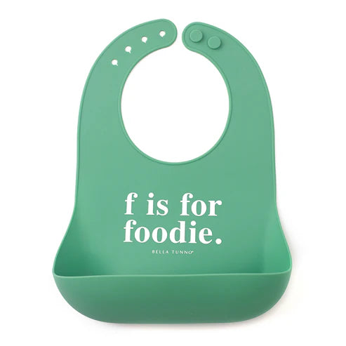 F is for Foodie Bib