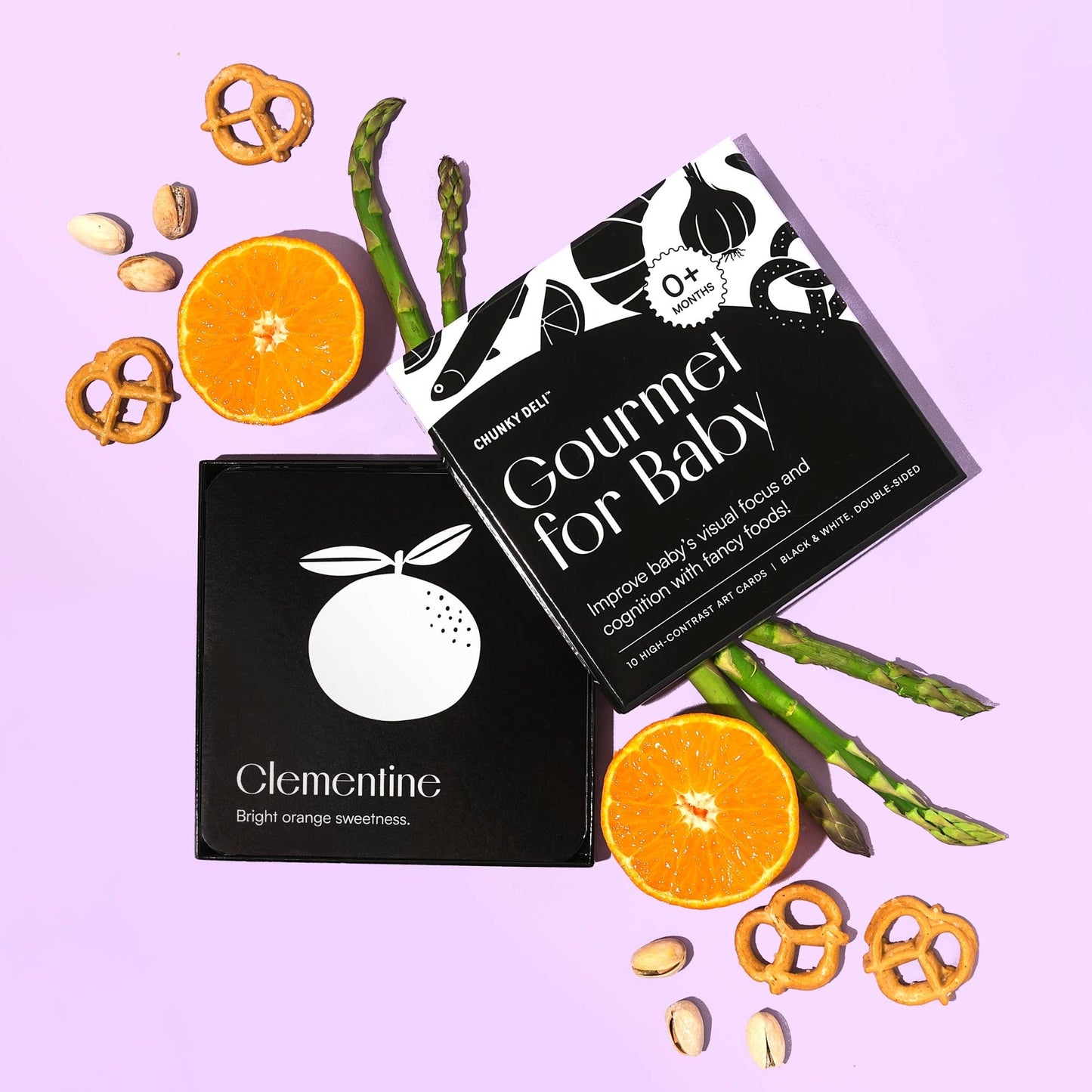 Gourmet for Baby - High Contrast Art Cards