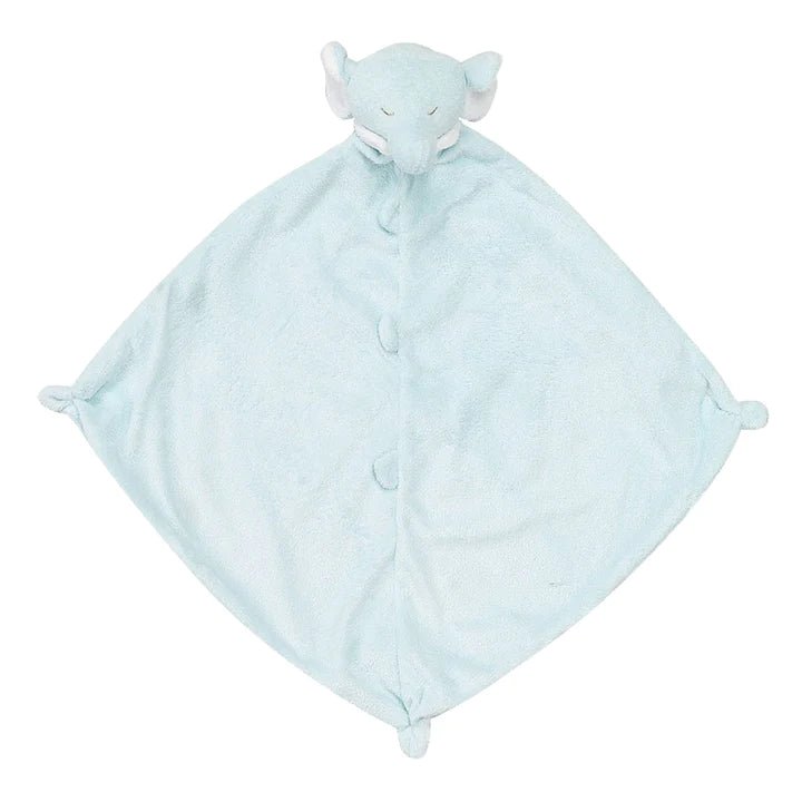 Blue Elephant Blankie Lovey