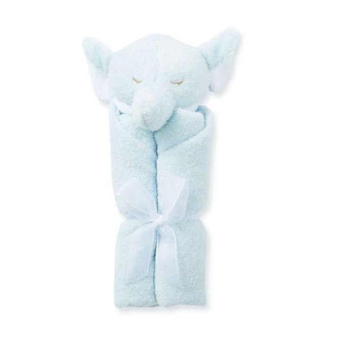 Angel Dear Blankie Lovey - Blue Elephant - Baby Blossom Company