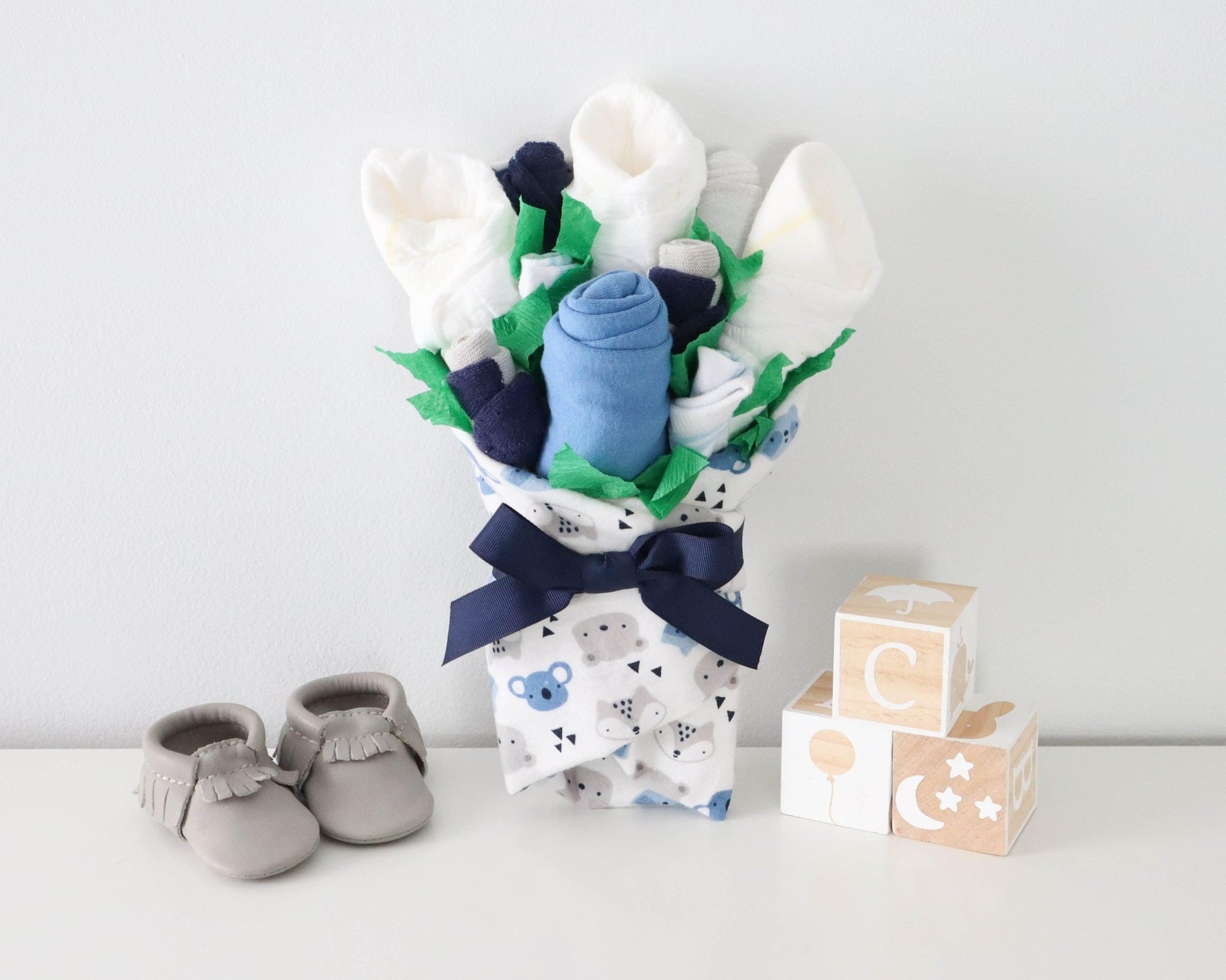 Animal Faces Newborn Baby Gift Set - Baby Blossom Company