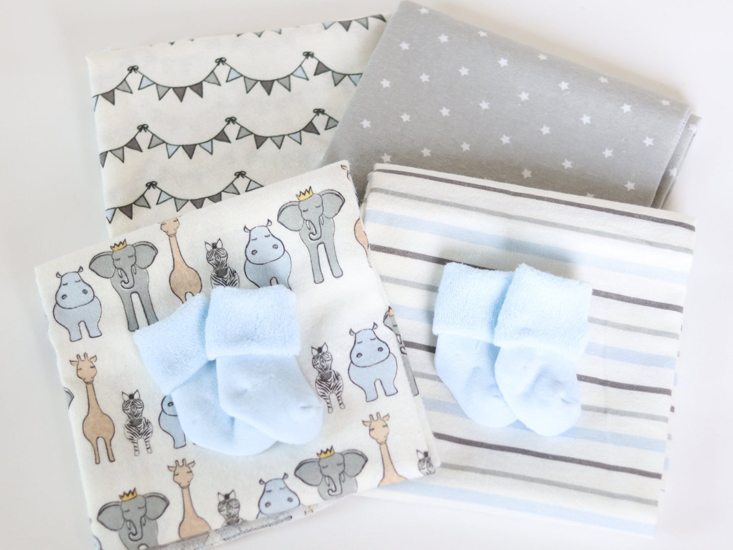 Baby Boy Cupcake Set - Royal Safari - Baby Blossom Company