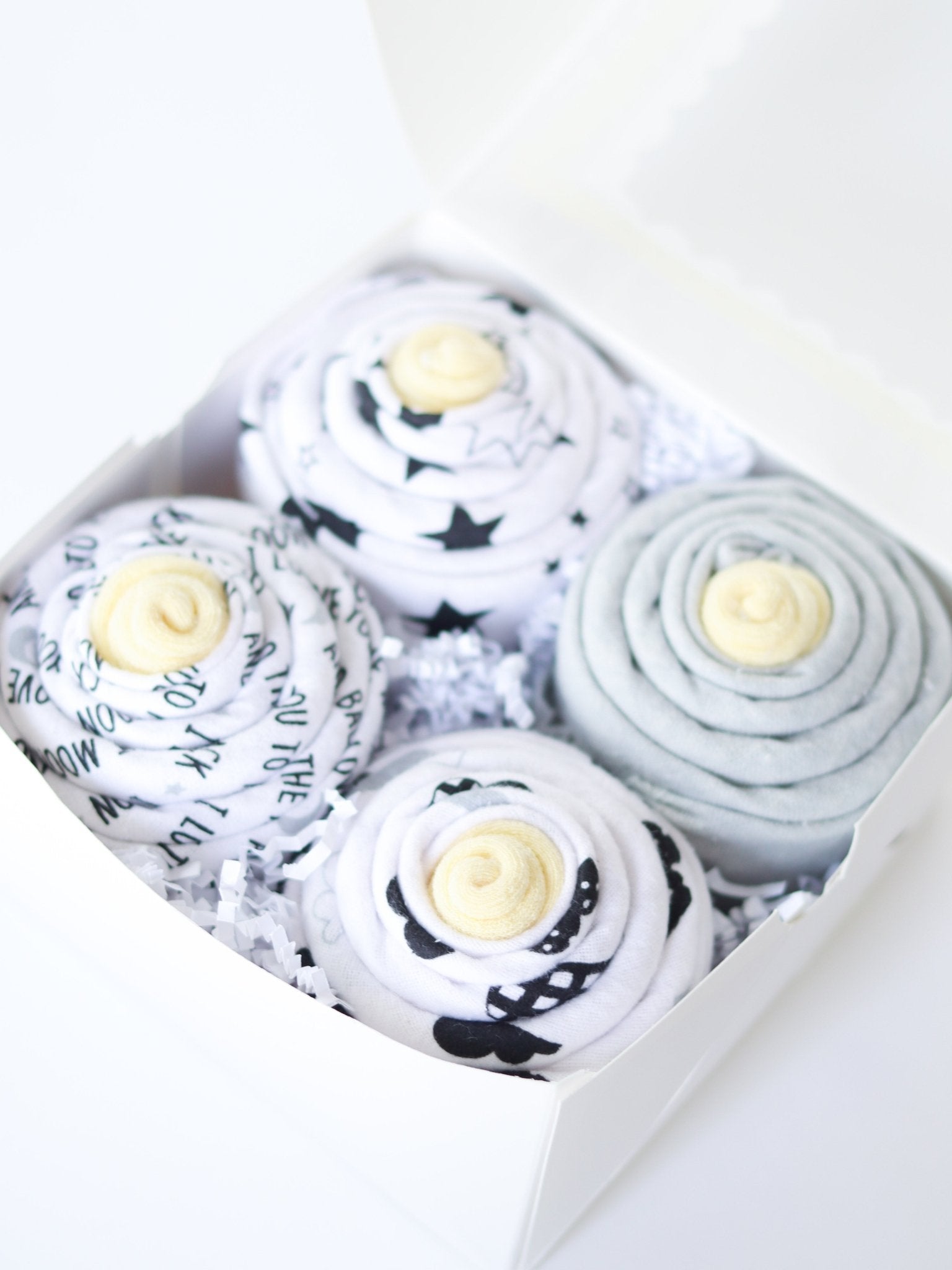 Baby Neutral Cupcake Set - Moon - Baby Blossom Company