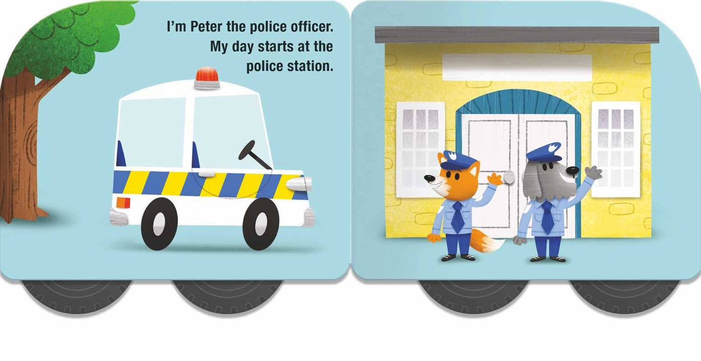 Speedy Wheels - Police Car Board Book