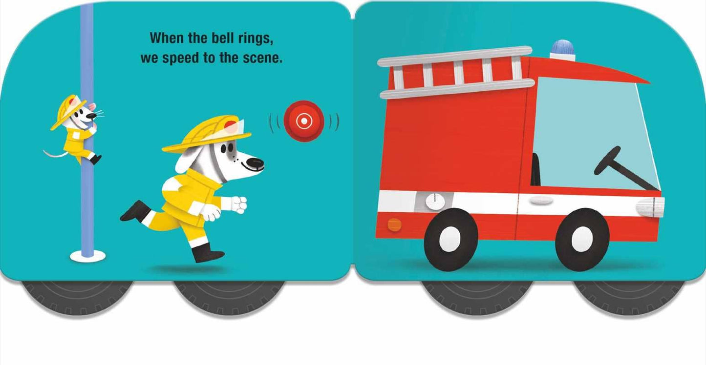 Speedy Wheels - Fire Truck Board Book