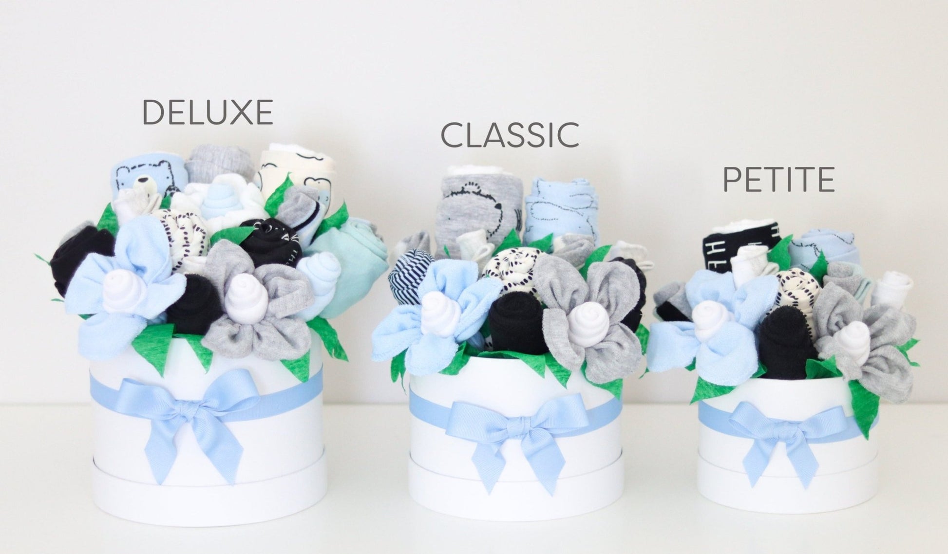 Bear Cub Baby Gift Box Bouquets - Baby Blossom Company