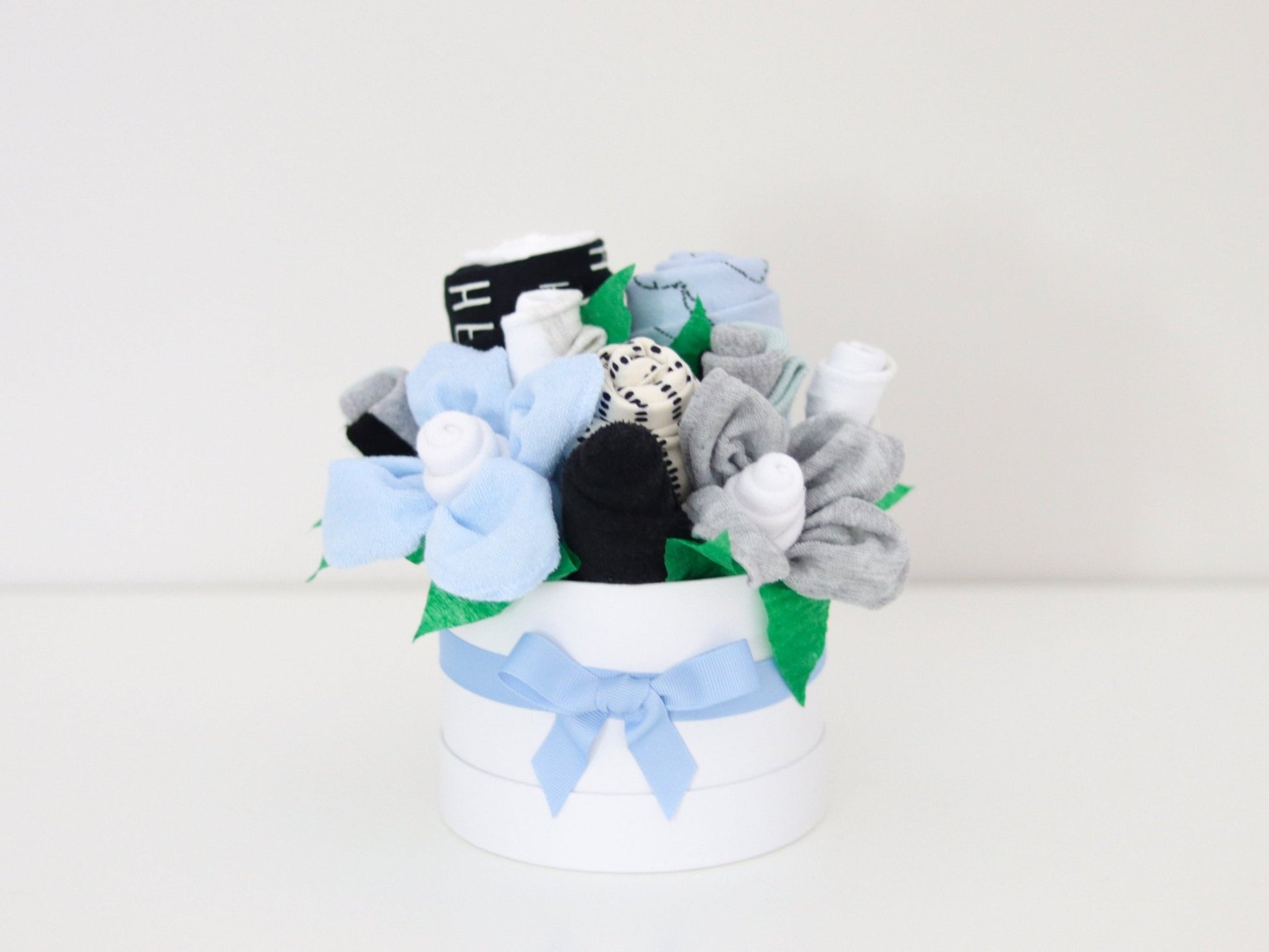 Bear Cub Baby Gift Box Bouquets - Baby Blossom Company