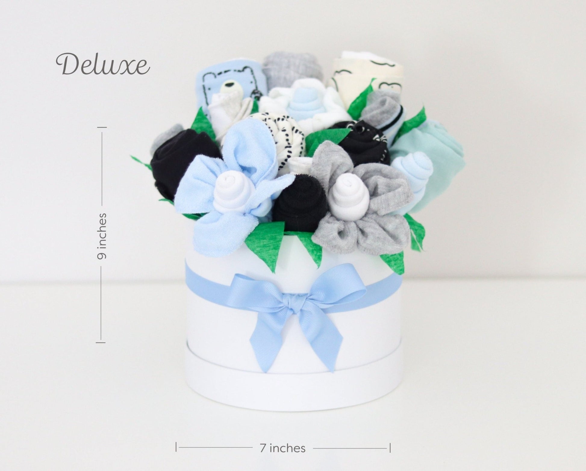 Bear Cub Baby Gift Box Bouquets - Baby Blossom Company