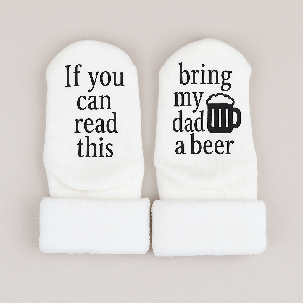 Bring My Dad a Beer Socks