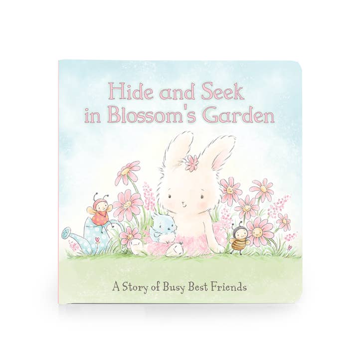 Blossom Bunny's Hide and Seek Board Book - Baby Blossom Company