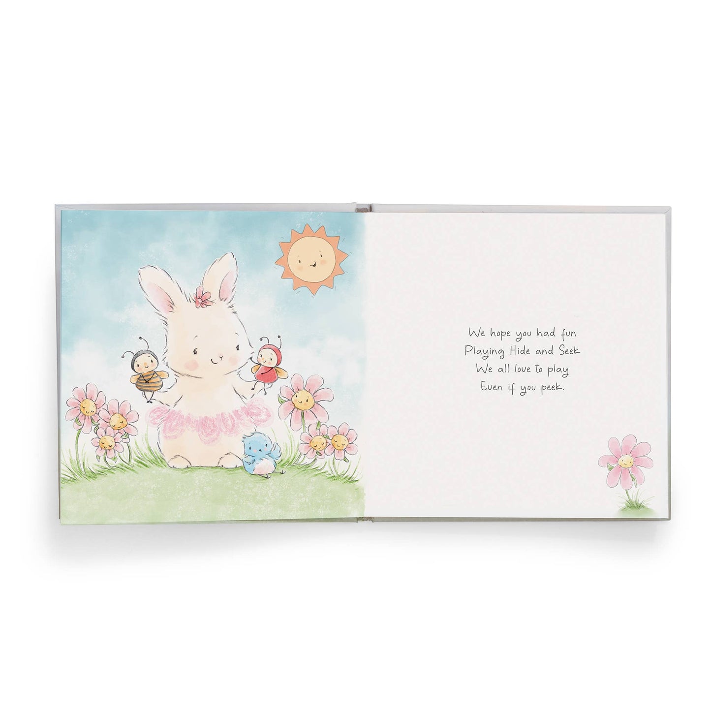 Blossom Bunny's Hide and Seek Board Book - Baby Blossom Company