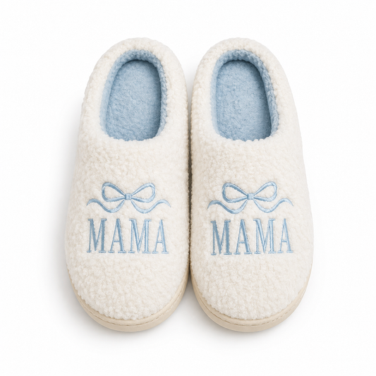 Mama Slippers - Blue