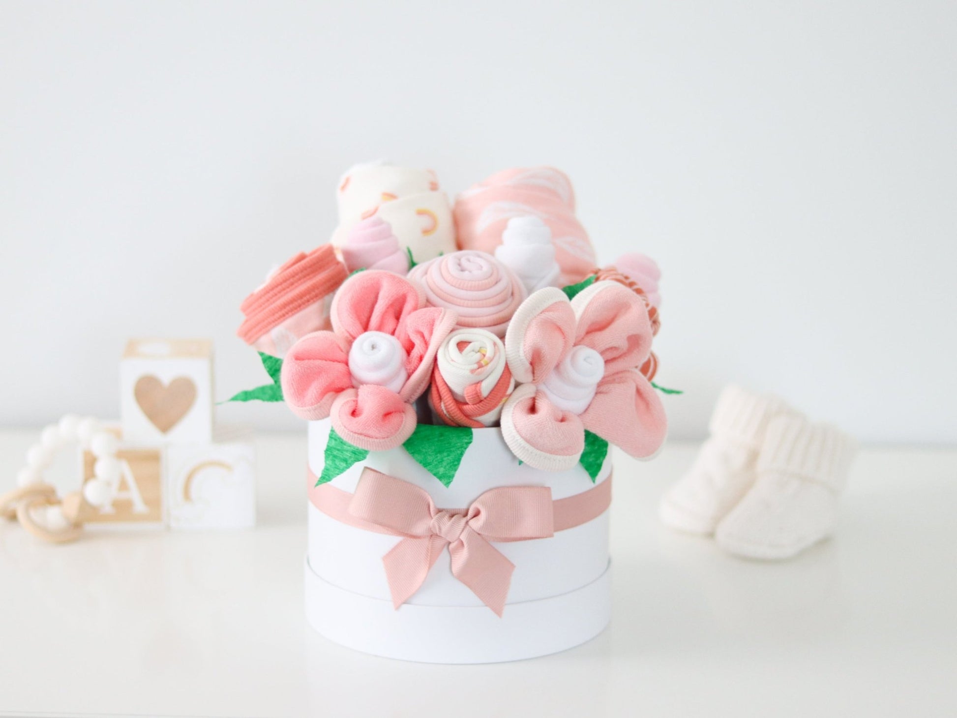 Boho Rainbow Bouquet Collection - Baby Blossom Company