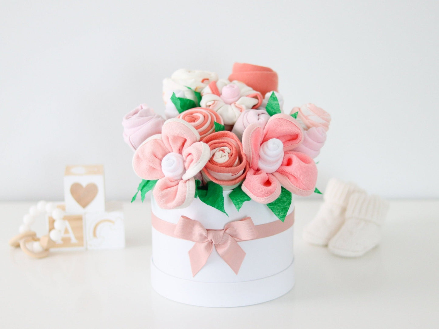 Boho Rainbow Bouquet Collection - Baby Blossom Company