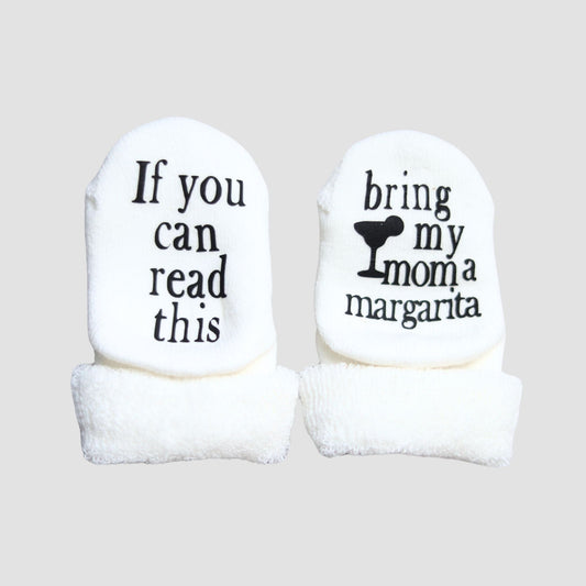 Bring My Mom a Margarita Socks - Baby Blossom Company