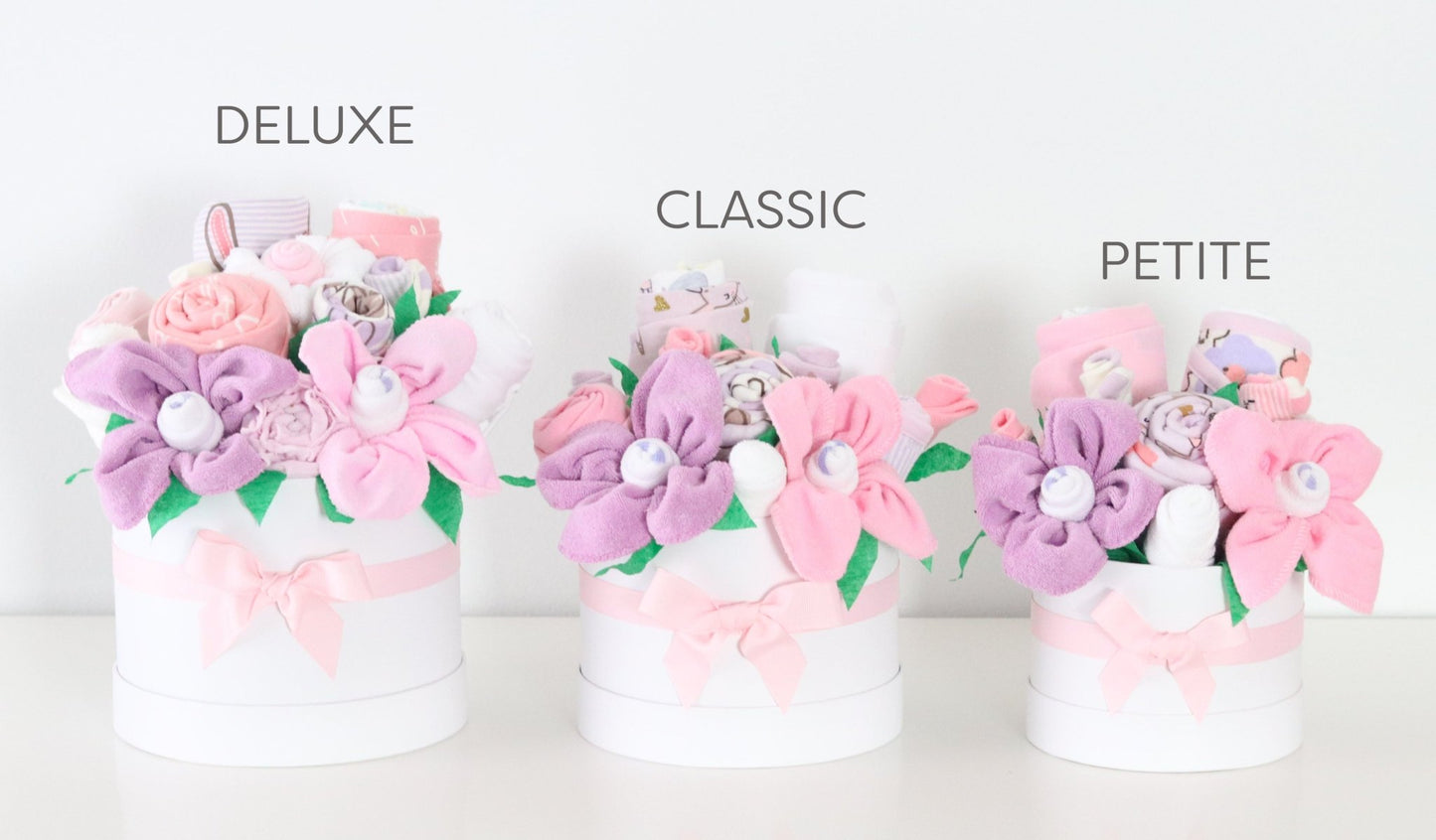 Bunny Ballerina Baby Girl Gift Box Bouquets - Baby Blossom Company