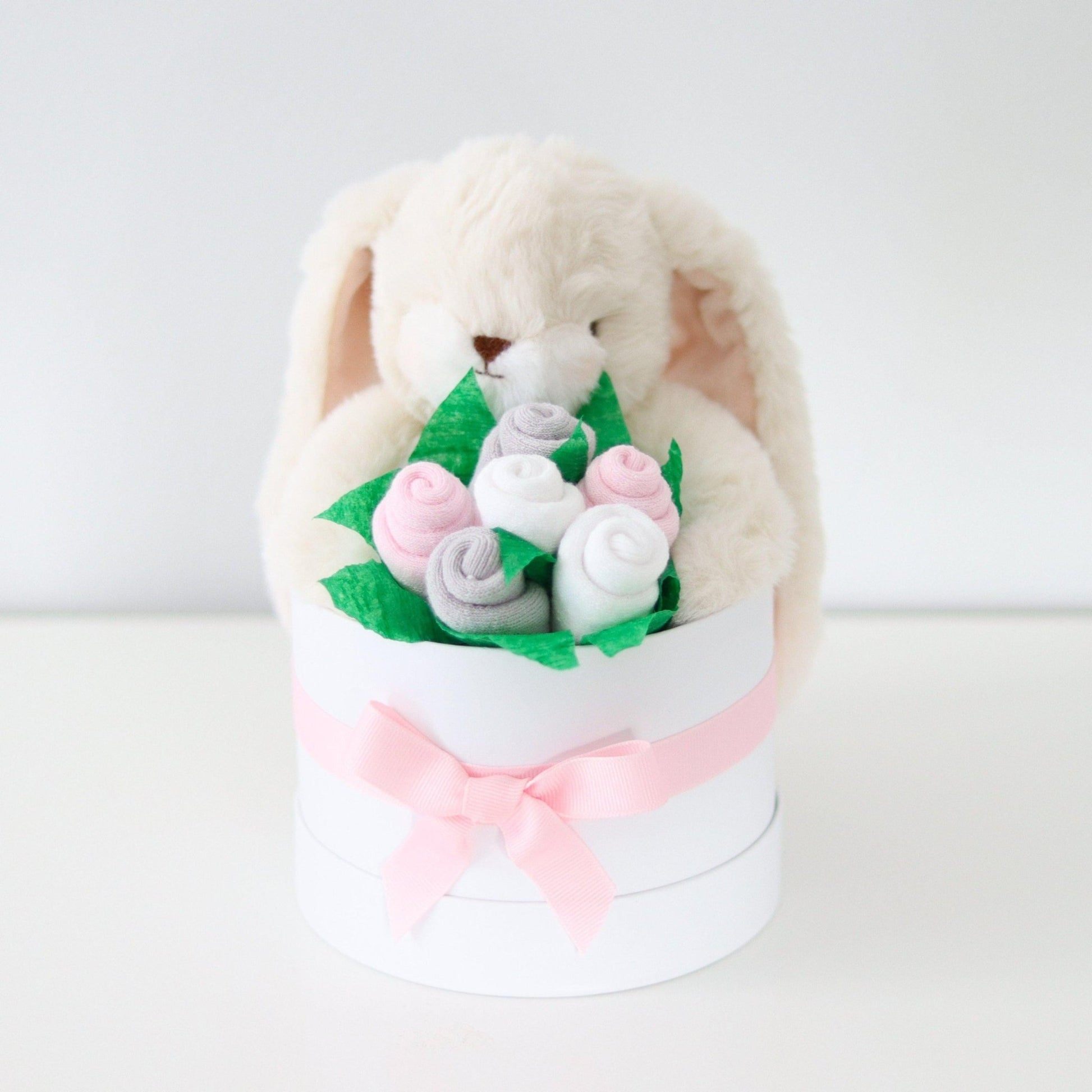 Bunny Plush Bouquet - Baby Blossom Company