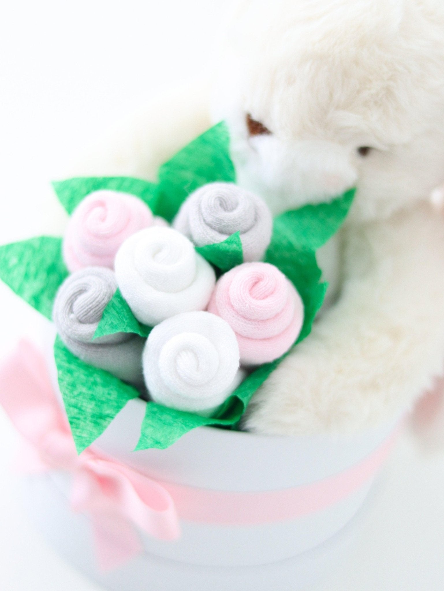 Bunny Plush Bouquet - Baby Blossom Company