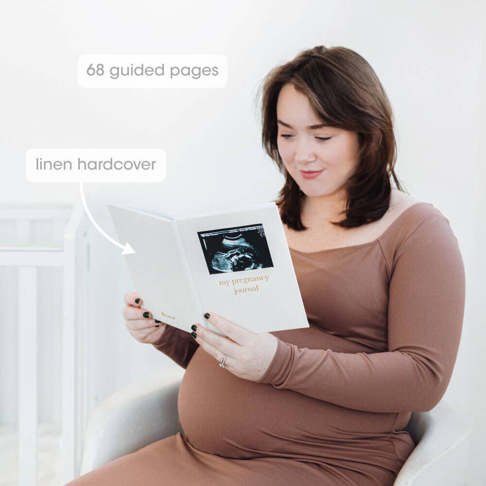 Linen Pregnancy Journal