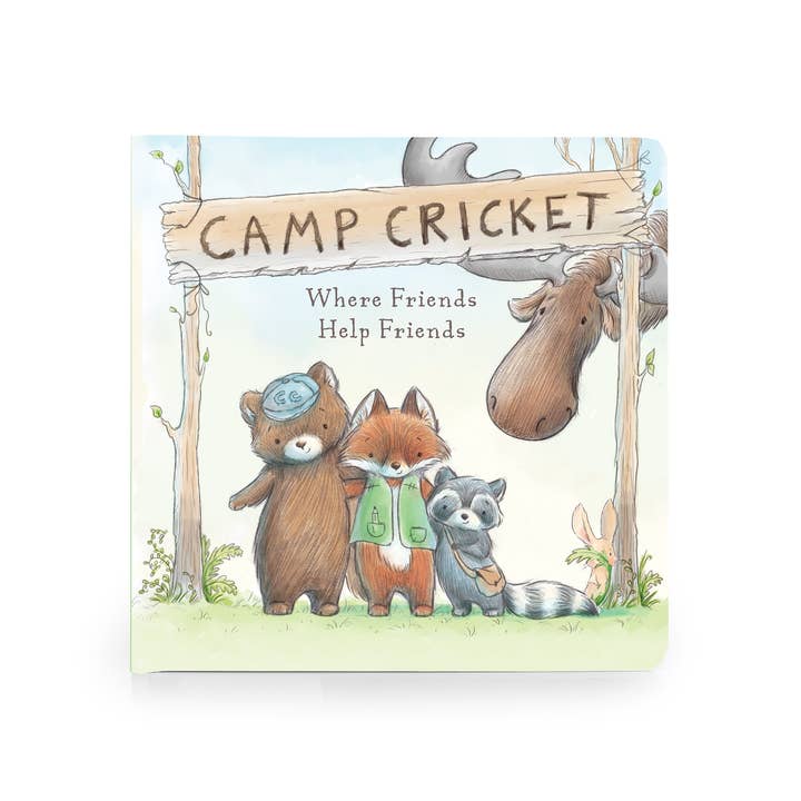 Camp Cricket Board Book – Baby Blossom Company