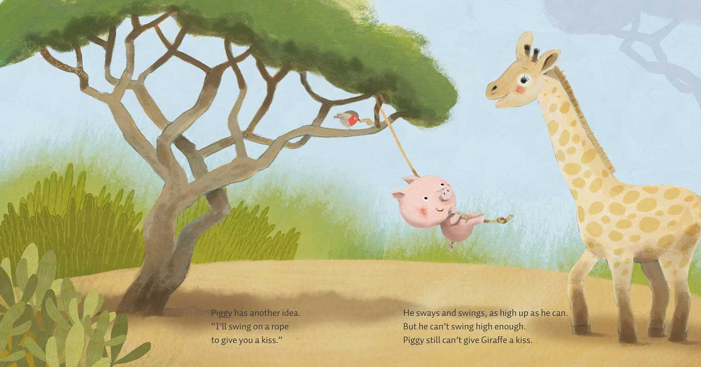 Kiss for Giraffe Board Book