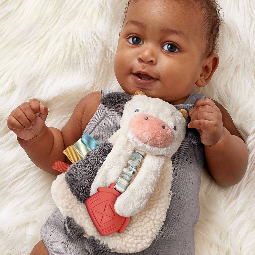 Cow Itzy Friends Lovey™ Plush - Baby Blossom Company