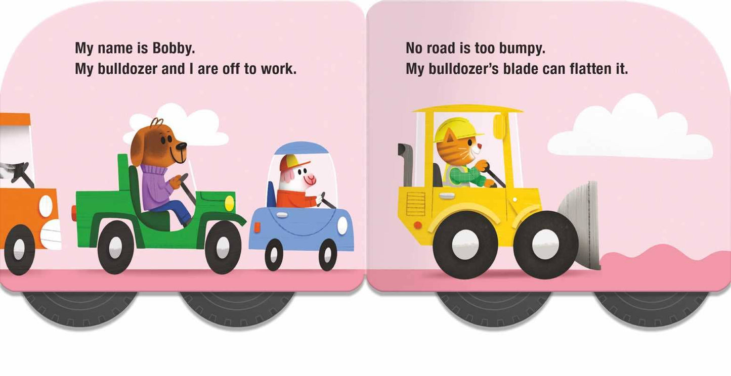 Speedy Wheels - Bulldozer Board Book