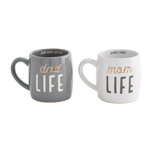 Dad Life & Mom Life Mugs - Baby Blossom Company