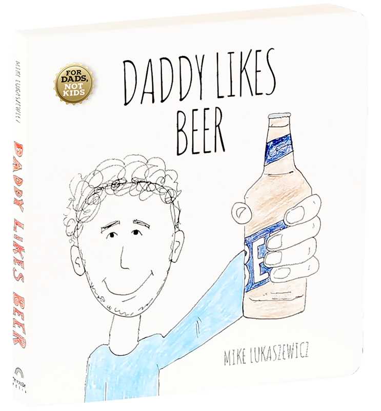 Daddy Likes Beer Book - Baby Blossom Company